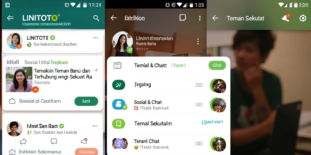 Tampilan antarmuka LINITOTO yang intuitif dan user-friendly.