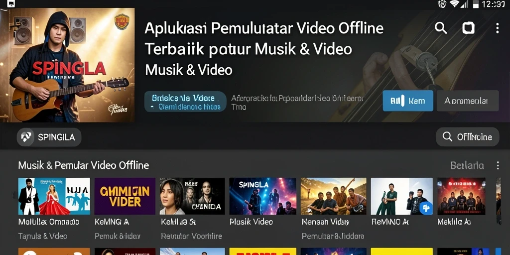 Tampilan antarmuka SPINGILA yang sederhana dan fungsional.